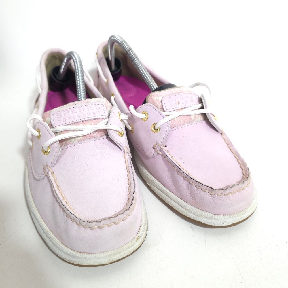 Sperry Authentic Original™ 1-Eye Boat Shoe Pink Boat Shoes Size 10M K13 CH193